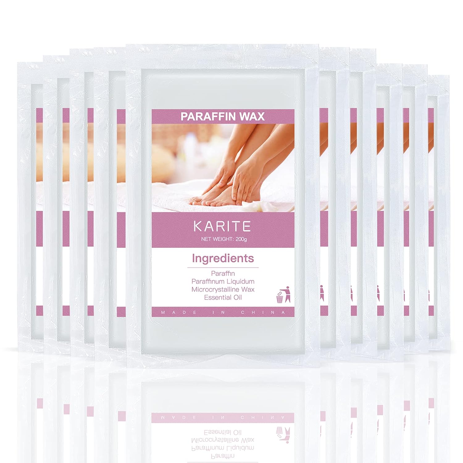 KARITE Unscented Wax Refills (10-Pack)